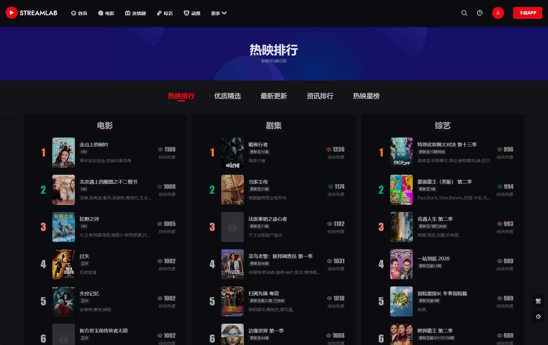 新发布！Streamlab X系列第二版：短视频电影直播全能主题，赋能苹果CMS,新发布！Streamlab X系列第二版：短视频电影直播全能主题，赋能苹果CMS,Streamlab X系列第二版,全能主题,电影网站源码,直播网站源码,短视频源码,苹果CMS直播源码,苹果CMS短视频源码,第3张