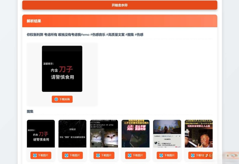 聚合短视频解析去水印源码（有后台）自适应双端,聚合短视频解析去水印源码（有后台）自适应双端,源码,第2张