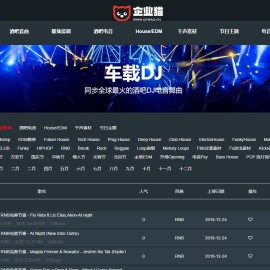 数易DJ舞曲音乐管理系统 PHP   MYSQL